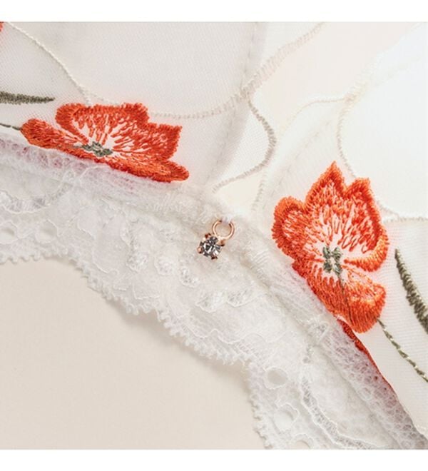 YU'NOW（ユナウ）の「ぷるるん谷間のノンワイヤーブラ＆ショーツ（ブラジャー＆ショーツセット）」｜詳細画像