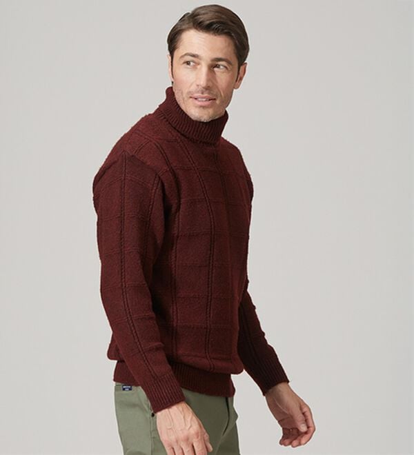 「まさに画期的裏暖かセーター（メンズニット・セーター）」｜詳細画像