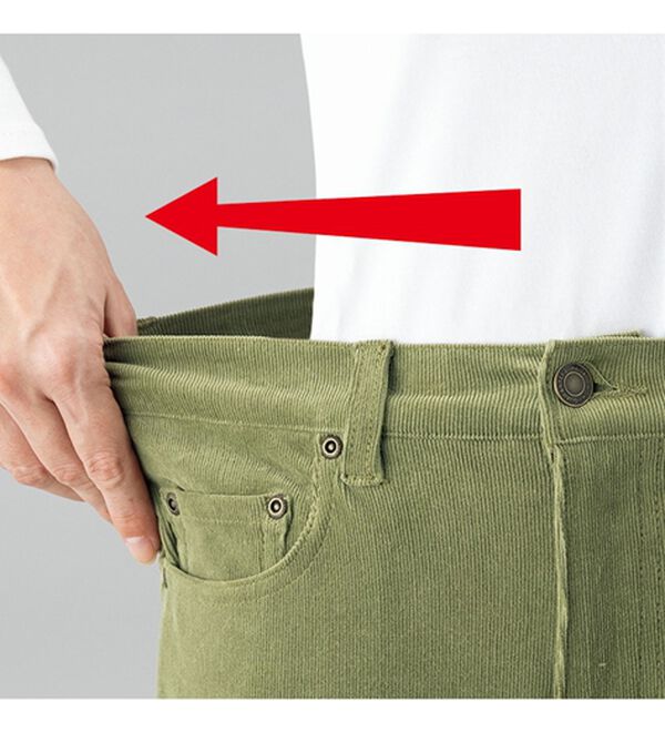 ルフラン（ルフラン）の「【２本組】きれいめコーデュロイパンツ＜ベルガーラ＞（フルレングスパンツ）」｜詳細画像