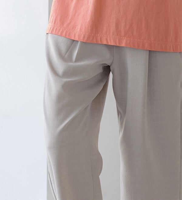 BELLUNA（ベルーナ）の「サラリ麻調素材ビスチェセットアップ（セットアップ）」｜詳細画像