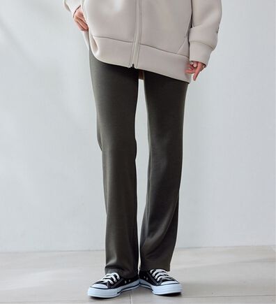 BELLUNA（ベルーナ）の「【選べる股下】ジャストフィットらくらくパンツ（フルレングスパンツ）」
