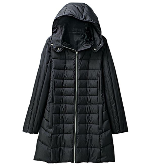 BELLUNA（ベルーナ）の「細見え！フレンチダウン使いロング丈コート（ロングコート）」｜詳細画像