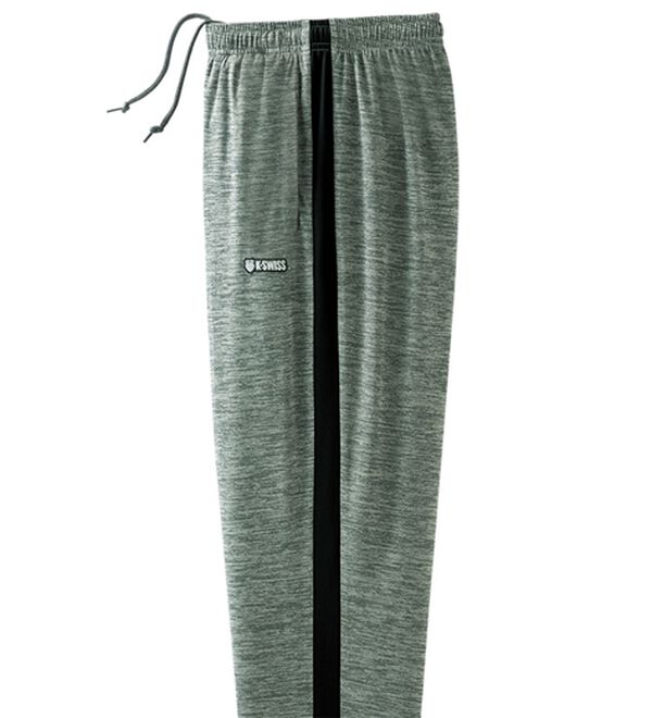 「【３本組】＜ケー・スイス＞杢スラブライン使いジョガーパンツ（メンズイージーパンツ）」｜詳細画像