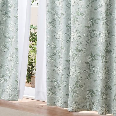 「簡単！素敵にコーディネート１級遮光＆機能レースカーテン「フローリオ」（ドレープカーテン）」