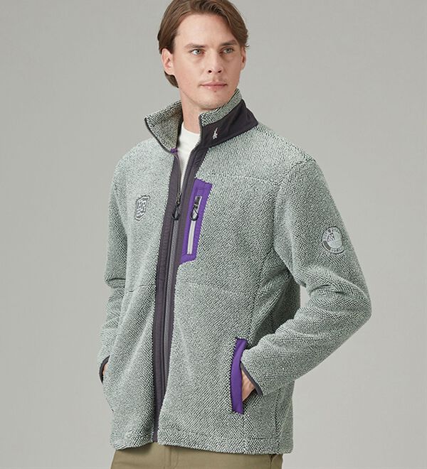 「＜ハッシュパピー＞暖かボアフリースブルゾン（メンズブルゾン）」｜詳細画像
