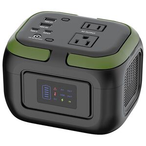 「小型ポータブル電源　パワーステーション（防災グッズ・防犯グッズ）」｜1