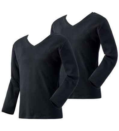 「【２枚組】紳士用綿１００％両起毛インナー同色２枚組（メンズ肌着・インナーウェア）」