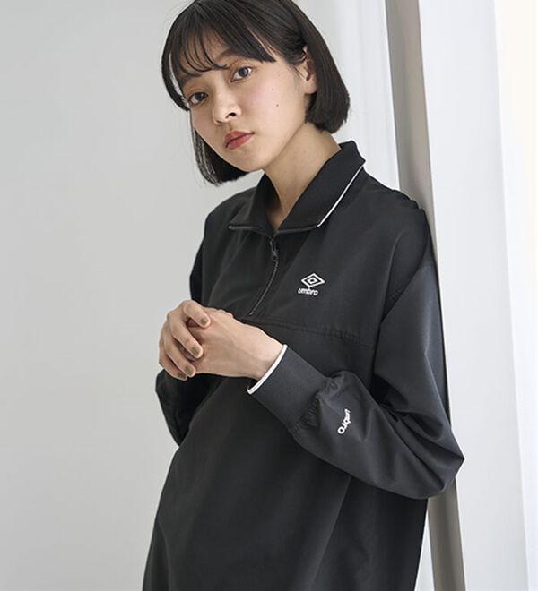 BELLUNA（ベルーナ）の「＜ｕｍｂｒｏ＞ハーフジッププルオーバー（カットソー）」｜詳細画像