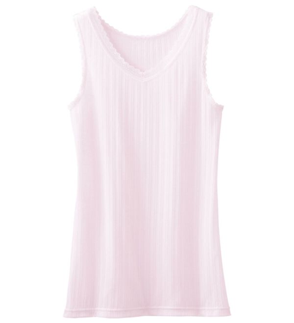 「【３色組】麻入りさらさらタンクトップ（肌着・インナーウェア）」｜詳細画像