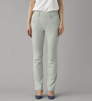 BELLUNA（ベルーナ）の「【選べる股下】ジャストフィットらくらくパンツ（フルレングスパンツ）」｜クールミント