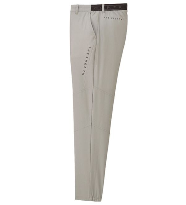 「＜ザ　ショップ　ティーケー＞ウインドテック　サラッと快適ジョガーパンツ（メンズフルレングスパンツ）」｜杢グレー