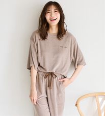 LAVIENNE（ラヴィエンヌ）の「【着るタオル】サラッと気持ちいい！パイルパジャマ（パジャマ・ルームウェア）」