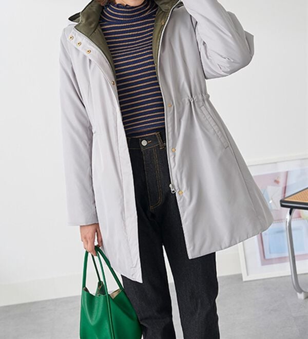 BELLUNA（ベルーナ）の「Ａｉｒｙ　＆Ｗａｒｍ　あったか軽量デザインコート（ロングコート）」｜詳細画像