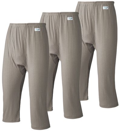 「【３枚組】＜クロコダイル＞爽風（Ｒ）麻入りステテコ（メンズ肌着・インナーウェア）」