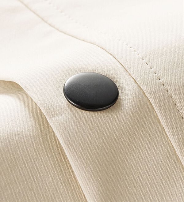 BELLUNA（ベルーナ）の「はっ水加工ボンディング素材ロング丈パーカー（ハーフコート）」｜詳細画像