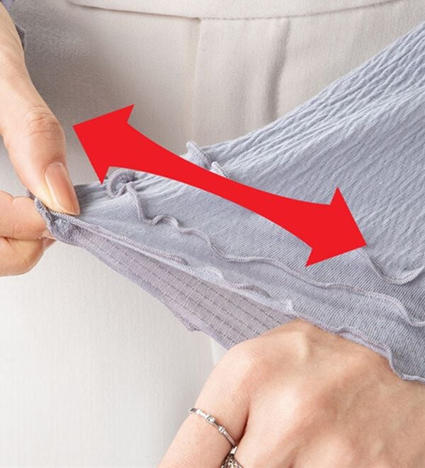 ルフラン（ルフラン）の「【４色組】五段メロープルオーバー（カットソー）」｜詳細画像