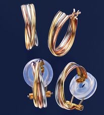 BELLUNA（ベルーナ）の「スリーカラーイヤリング・ピアス（イヤリング・ピアス）」
