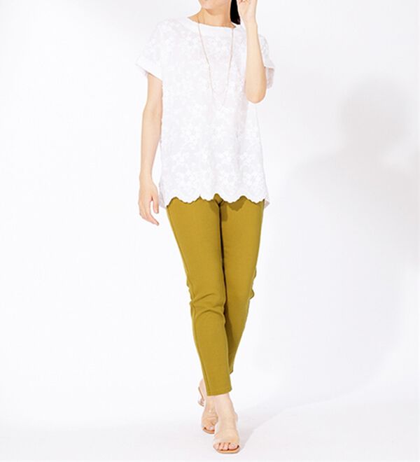 BELLUNA（ベルーナ）の「美ストレッチ素材レギンスパンツ（スパッツ・レギンス）」｜詳細画像