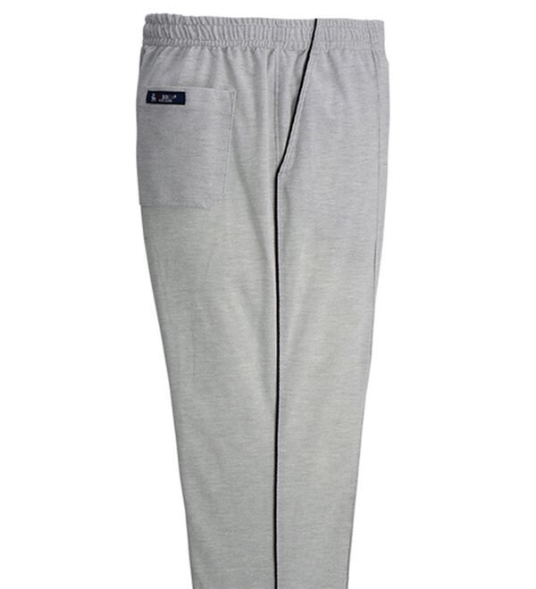 「【３本組】＜カルビア＞麻入り杢調鹿の子リラックスパンツ（メンズルームウェア）」｜詳細画像