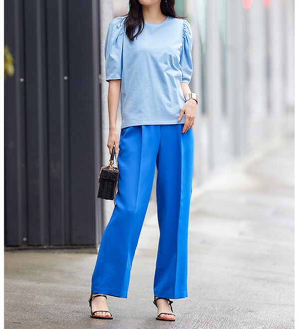 RANAN（ラナン）の「機能付！パワーショルダープルオーバー（カットソー）」｜詳細画像