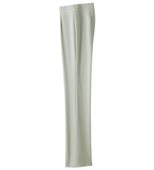 ルフラン（ルフラン）の「日本製すっきりチュニックパンツ（フルレングスパンツ）」｜ライトグレー