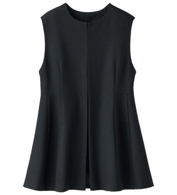 BELLUNA（ベルーナ）の「＜楽スタフィット＞ペプラムベスト（ベスト）」｜詳細画像