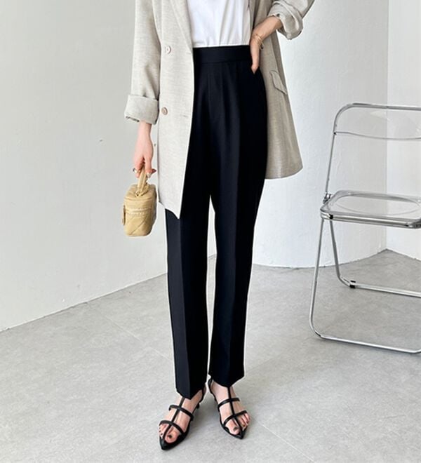 GeeRA（ジーラ）の「美脚きれい魅せ！テーパードパンツ（フルレングスパンツ）」｜詳細画像