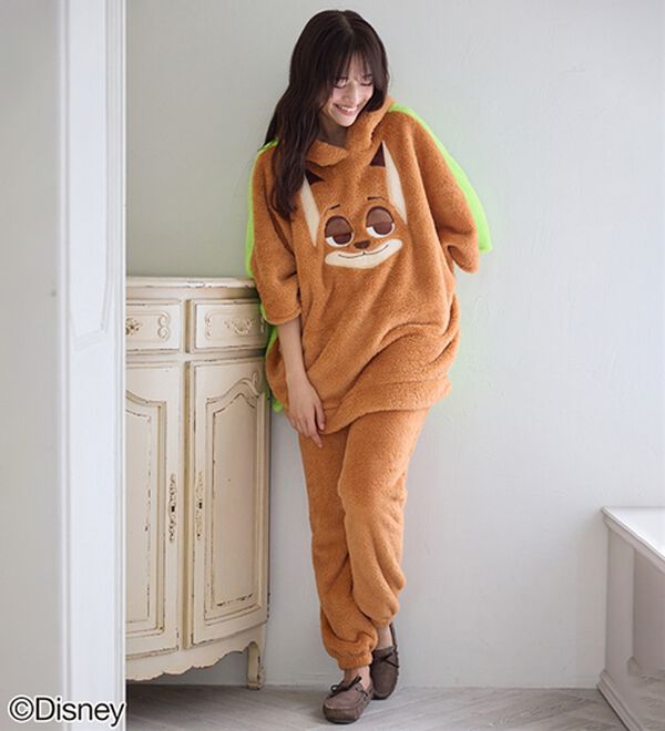 BELLUNA（ベルーナ）の「＜Ｄｉｓｎｅｙ＞【ズートピア（ニック）】両面ボアパンツ（※ポンチョ別売り）（その他パンツ）」｜詳細画像