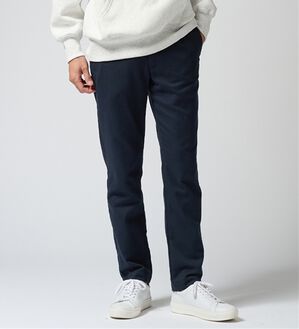 REMEN'S（リメンズ）の「起毛やわらかテーパードパンツ（メンズフルレングスパンツ）」｜ダークネイビー