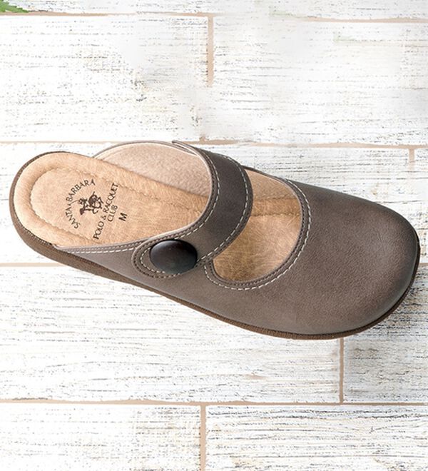 「日本製　サイドボタンサンダル（サンダル・ミュール）」｜オーク