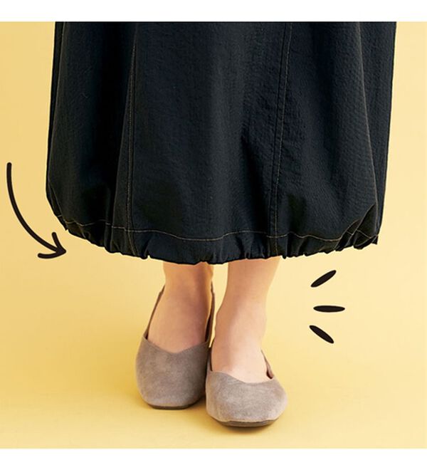 BELLUNA（ベルーナ）の「コクーンシルエットジャンパースカート（ジャンパースカート）」｜詳細画像