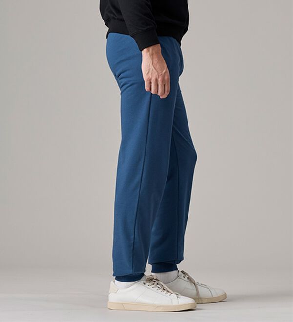 「＜ハッシュパピー＞ブランドデザイン裏毛トレーナー・パンツ（メンズルームウェア）」｜詳細画像