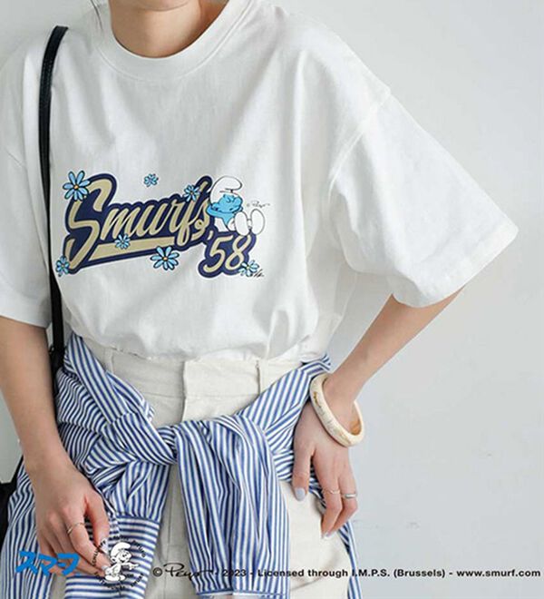 スマーフ】コラボプリントTシャツ - ベルーナ【公式】
