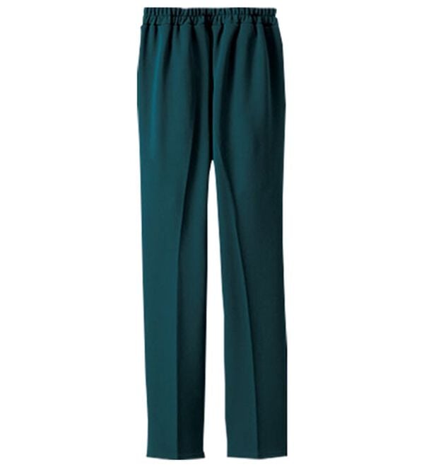 BELLUNA（ベルーナ）の「裏起毛ジョーゼット素材テーパードパンツ（テーパードパンツ）」｜詳細画像