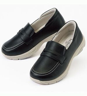 ルフラン（ルフラン）の「スニーカーみたいな快適ローファー＜ラシーナコンフォート＞（ローファー）」｜ブラック