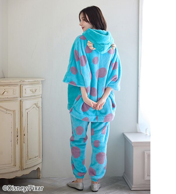BELLUNA（ベルーナ）の「＜Ｄｉｓｎｅｙ＞【モンスターズ・インク（サリー）】両面ボアパンツ（※ポンチョ別売り）（その他パンツ）」｜詳細画像