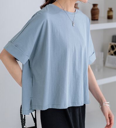 BELLUNA（ベルーナ）の「ヒンヤリ実感！大人顔サマ見えゆったりＴシャツ（Tシャツ）」