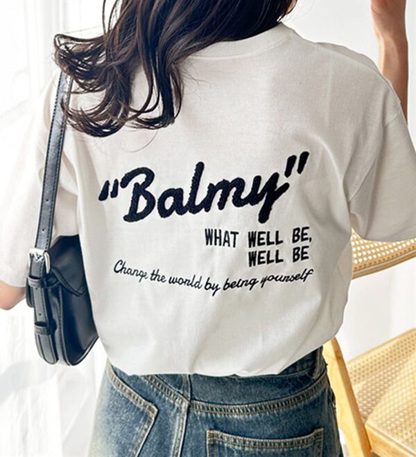 GeeRA（ジーラ）の「サガラ刺繍バックロゴＴシャツ（Tシャツ）」｜詳細画像