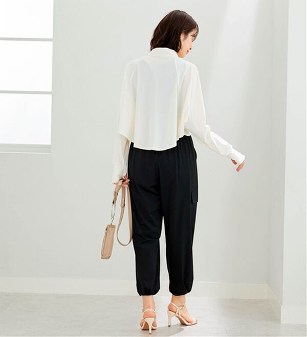 BELLUNA（ベルーナ）の「ヒンヤリ爽快！スタンド衿ボレロ（その他カーディガン）」｜詳細画像