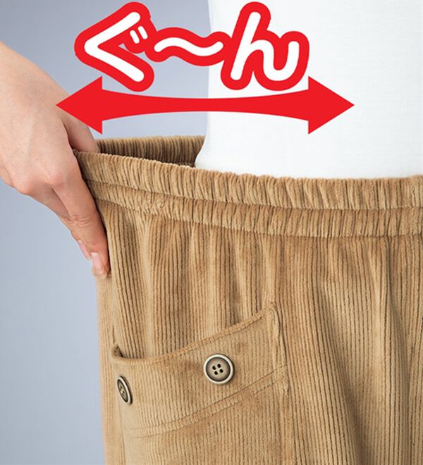 ルフラン（ルフラン）の「【２本組】【ホカロン】ふわっと暖か。ゆるっとパンツ（フルレングスパンツ）」｜詳細画像