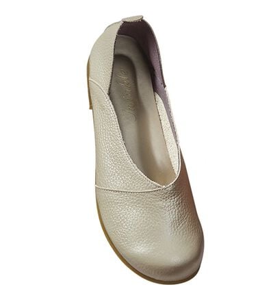 ルフラン（ルフラン）の「足指ゆったり５Ｅはだしシューズ（フラットシューズ）」