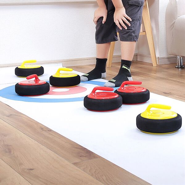 「エアー　カーリング＆ボーリングセット（おもちゃ・ぬいぐるみ）」｜1