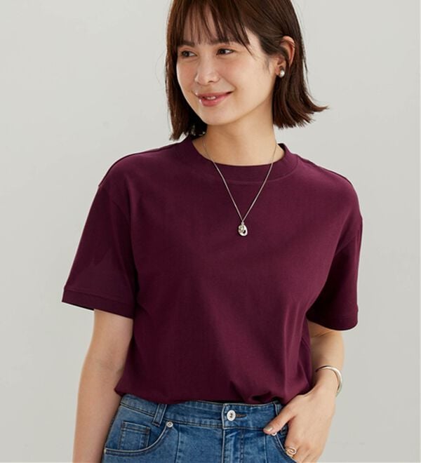 BELLUNA（ベルーナ）の「綿１００％大人顔サマ見えＴシャツ（Tシャツ）」｜詳細画像