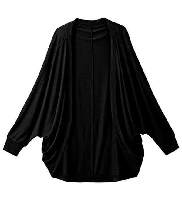 GeeRA（ジーラ）の「接触冷感！ドルマンカットソーカーディガン（ニットカーディガン）」｜詳細画像