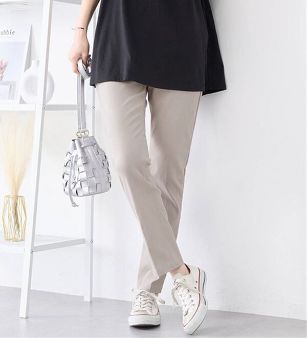 Viola e Viola（ヴィオラ エ ヴィオラ）の「すっきり楽ちんチュニックパンツ（フルレングスパンツ）」｜詳細画像