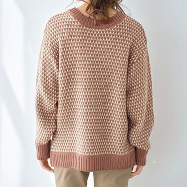 BELLUNA（ベルーナ）の「前後２ＷＡＹで着られるカラフルニット（ニット・セーター）」｜詳細画像