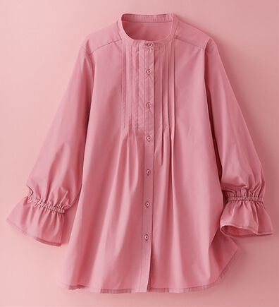 BELLUNA（ベルーナ）の「綿混素材春色ブラウス（ブラウス）」