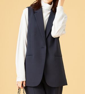 BELLUNA（ベルーナ）の「〈セレモニースタイル〉テーラードジレ（ジレ）」｜詳細画像