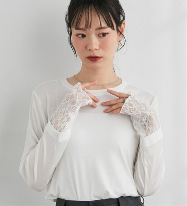 RANAN（ラナン）の「レイヤードスリーブロンＴＥＥ（カットソー）」｜詳細画像