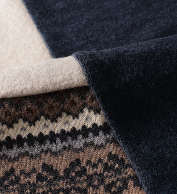 BELLUNA（ベルーナ）の「杢調サイド切替ノルディックチュニック（チュニック）」｜詳細画像